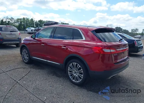 2018 Lincoln Mkx Reserve from USA, damaged, VIN 2LMPJ8LR0JBL12050